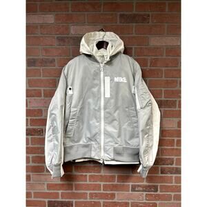 Brand New Nike Sacai Layered Bomber Jacket